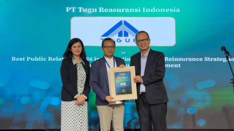 Tugure Raih Best Public Relations 2026 atas Strategi Komunikasi Ketahanan Reasuransi