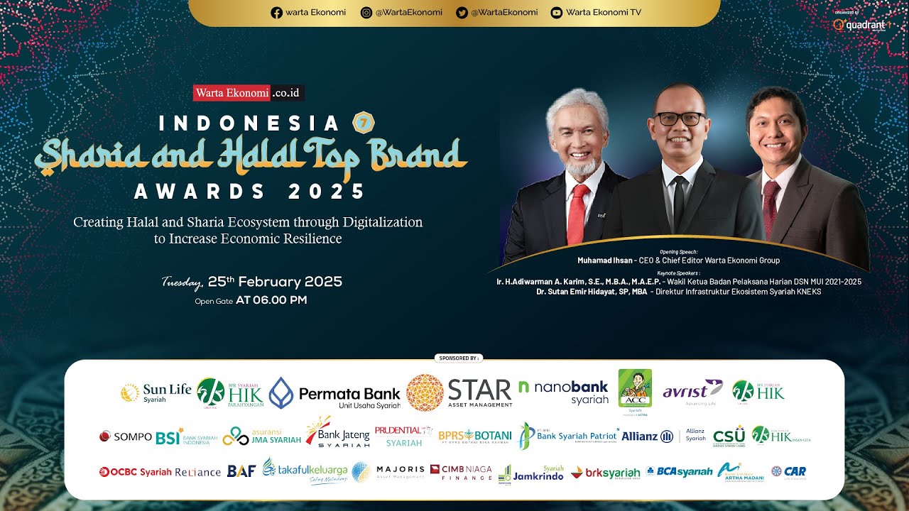 Indonesia Sharia and Halal Top Brand Awards 2025