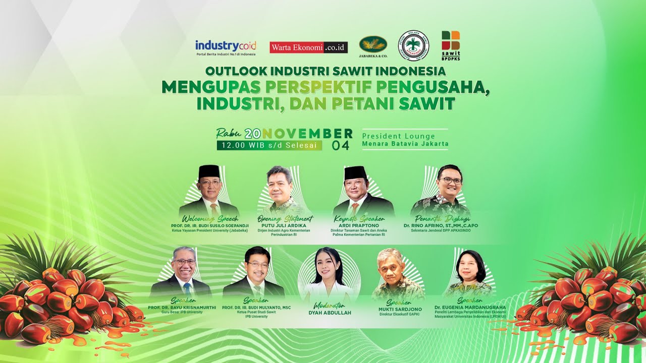 Outlook Industri Sawit Indonesia